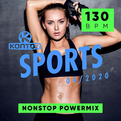 VA - Kontor Sports: Nonstop Powermix 2020.04 (2020) MP3 скачать торрент альбом