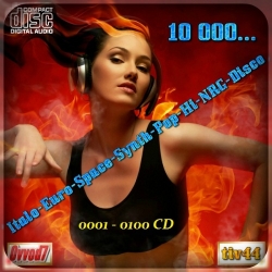 VA - 10 000... Italo-Euro-Space-Synth-Pop-Hi-NRG-Disco [001-100 CD] (2020) MP3 скачать торрент альбом