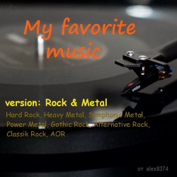 VA - My favorite music - version Rock and Metal (2021) MP3 скачать торрент альбом