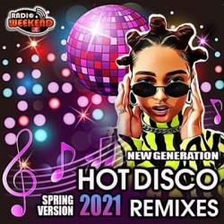 VA - Hot Disco Remixes (2021) MP3 скачать торрент альбом