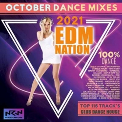 VA - EDM Nation: October Dance Mixes (2021) MP3 скачать торрент альбом